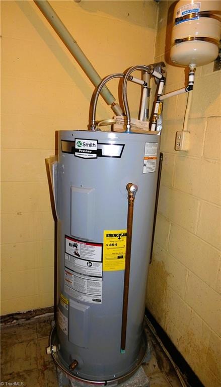 utilities with electric water heater