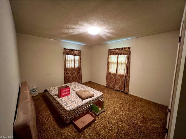 5261 Windemere Cir, Trinity, NC 27370 - bedroom featuring a textured ceiling and carpet flooring