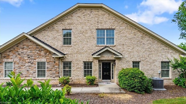 3615 Sainsbury Ln, Greensboro, NC 27409 - view of front of house with brick siding