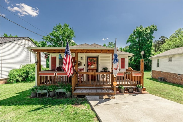 1602 Larkin St, High Point, NC 27262 - bungalow-style home with a porch and a front yard
