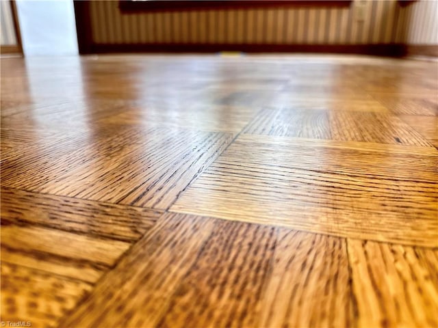 interior details with wood-type flooring