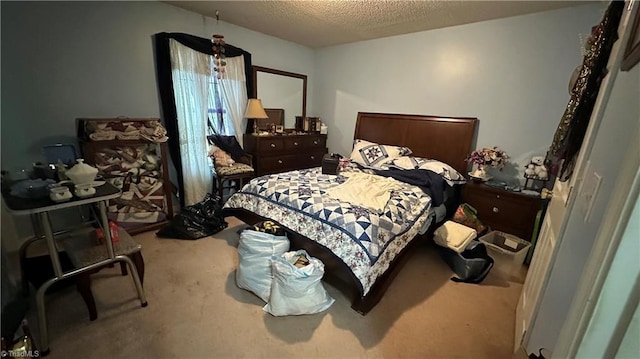 112 White St, Thomasville, NC 27360 - carpeted bedroom with a textured ceiling