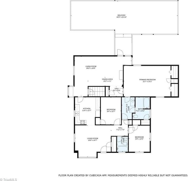 1401 Bretton St, Winston-Salem, NC 27105 - room layout