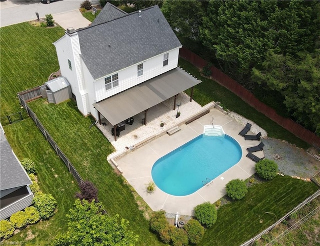 1030 Still Point Dr, Winston-Salem, NC 27103 - view of swimming pool with a patio area