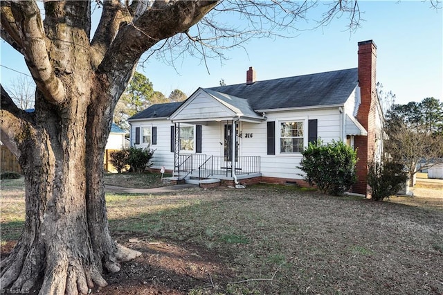 view of front of house