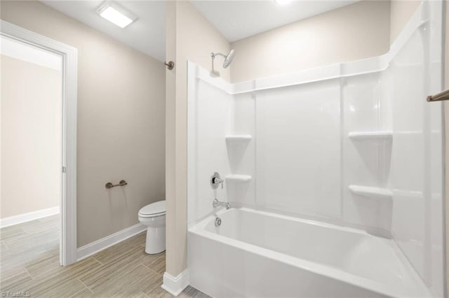 6969 Orchard Path Dr, Clemmons, NC 27012 - bathroom featuring bathing tub / shower combination and wood finish floors