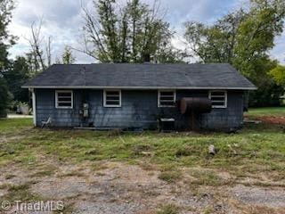 view of rear view of house