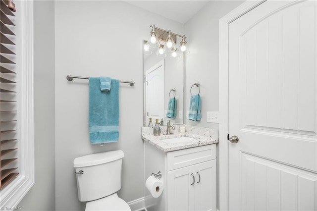 385 Apache Dr, Winston-Salem, NC 27107 - bathroom featuring toilet and vanity