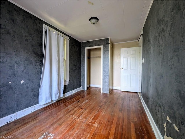 423 Tate St, High Point, NC 27260 - unfurnished bedroom with hardwood / wood-style floors