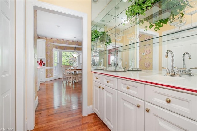 221 Oakmont Park Ct, Kernersville, NC 27284 - indoor bar with light wood-style flooring