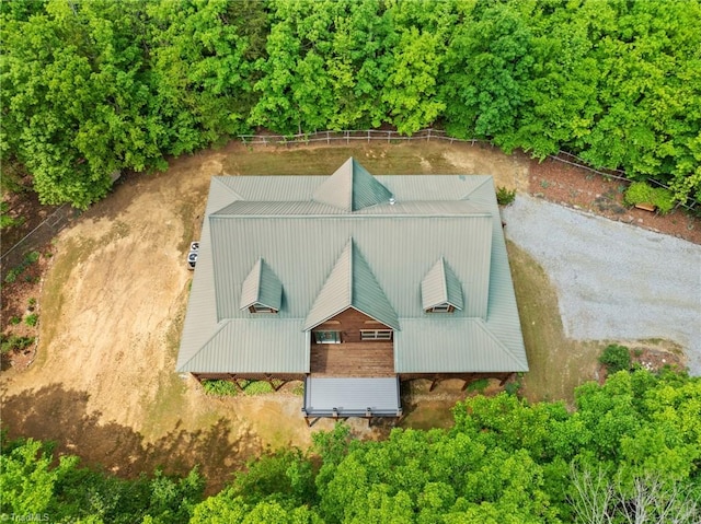drone / aerial view