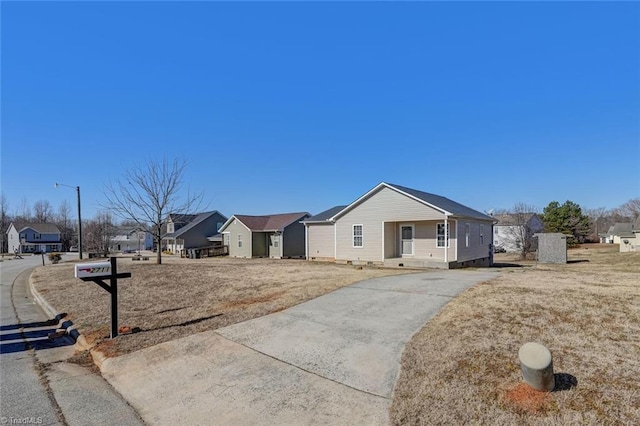 view of ranch-style home