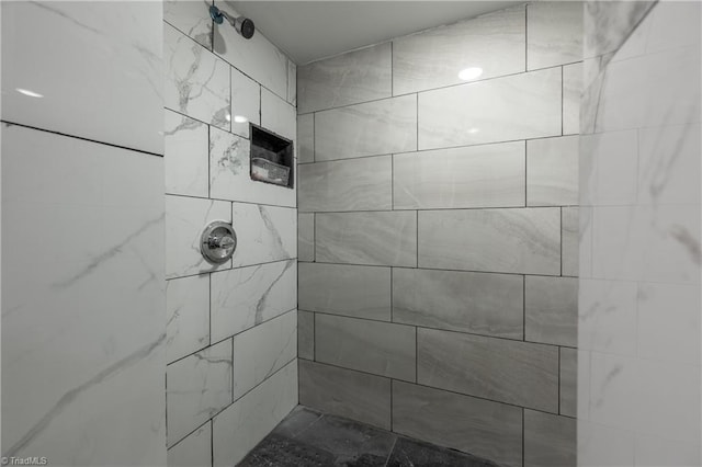 3289 Tobaccoville Rd, Tobaccoville, NC 27050 - bathroom featuring tiled shower
