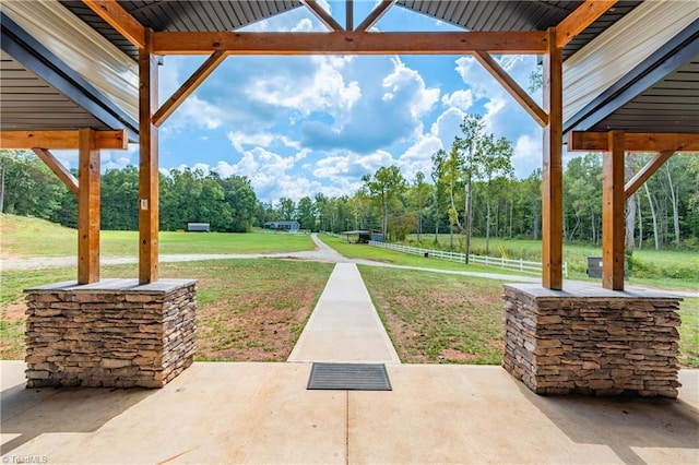 3289 Tobaccoville Rd, Tobaccoville, NC 27050 - view of patio / terrace