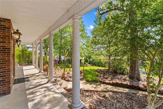 422 Wildwood Dr, Salisbury, NC 28146 - view of patio with a porch