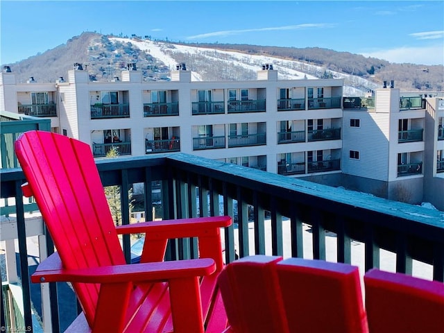 301 Pinnacle Inn Rd Unit 4315, Beech Mountain, NC 28604 - balcony featuring a mountain view