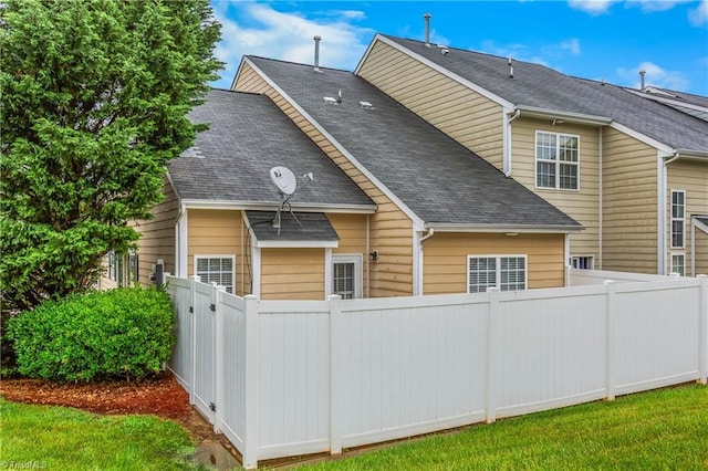 4339 Alderny Pl, High Point, NC 27265 - back of house with roof with shingles
