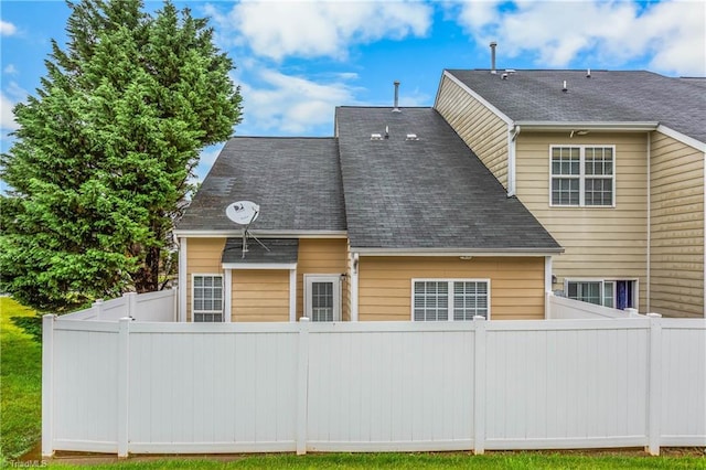4339 Alderny Pl, High Point, NC 27265 - back of house with roof with shingles