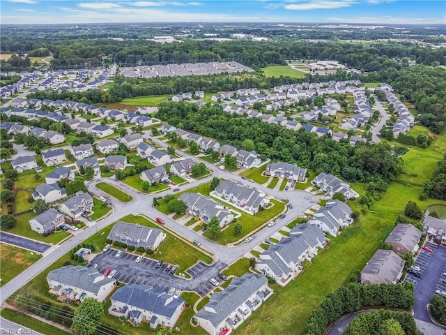 4339 Alderny Pl, High Point, NC 27265 - aerial view of property's location with nearby suburban area