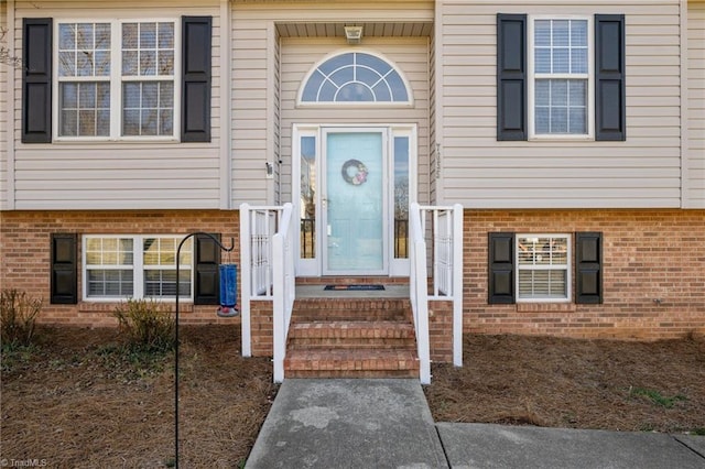 view of entrance to property