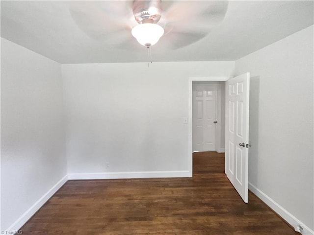 3230 High Cliffs Rd, Pfafftown, NC 27040 - spare room with wood finished floors and ceiling fan