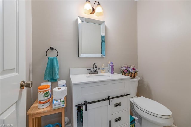4680 Sherborne Dr, Pfafftown, NC 27040 - bathroom with vanity and toilet