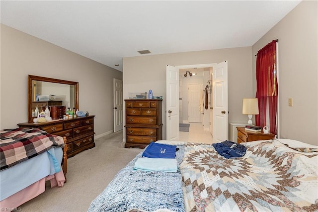4680 Sherborne Dr, Pfafftown, NC 27040 - bedroom featuring light colored carpet
