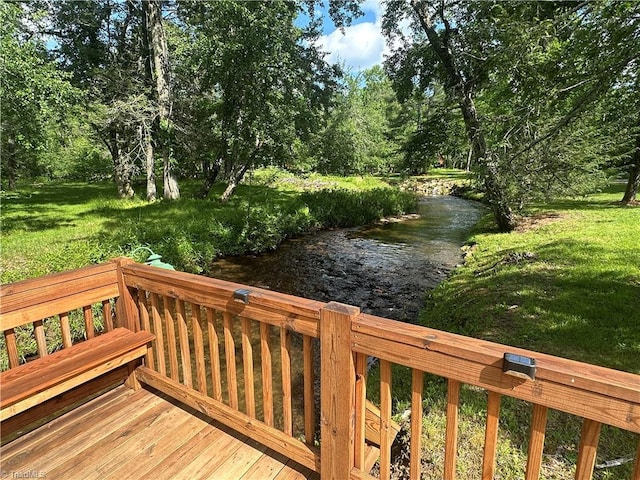 45 Wedgewood Ridge Ln, Fancy Gap, VA 24328 - deck with a lawn