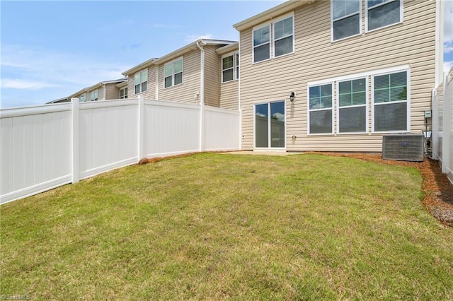1230 Evelynnview Ln, Kernersville, NC 27284 - rear view of house with cooling unit