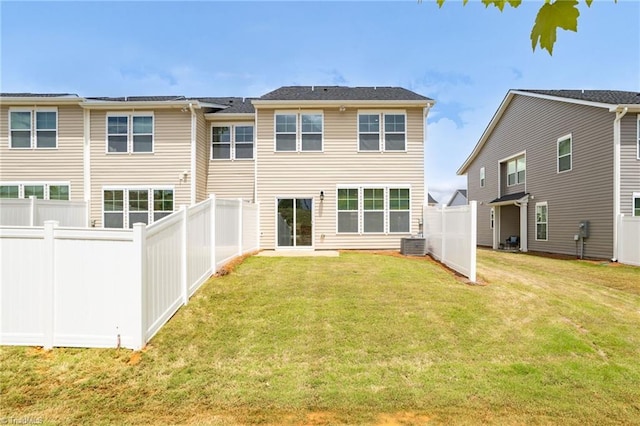1230 Evelynnview Ln, Kernersville, NC 27284 - back of property featuring cooling unit
