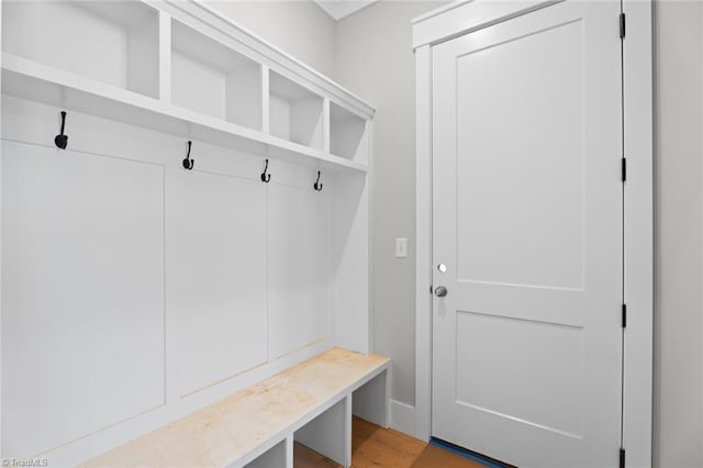 view of mudroom