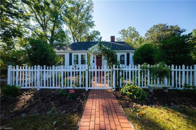 view of front of house