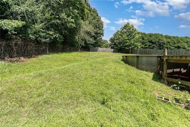 214 Whispering Creek Rd, King, NC 27021 - view of yard