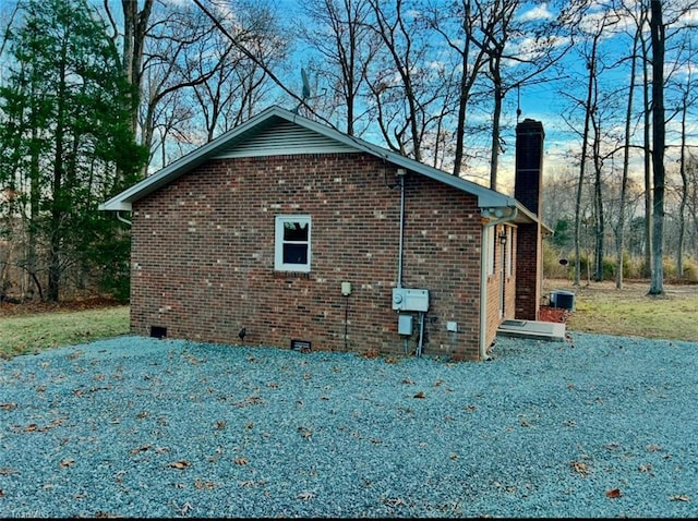 view of property exterior