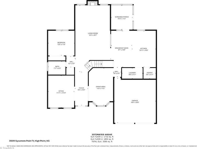 view of layout