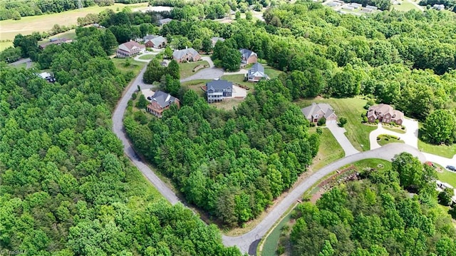7768 Pinecone Ln, Hickory, NC 28602 - aerial view of property's location with a forest