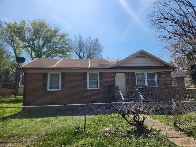 218 Huffman St, Greensboro, NC 27401 - view of front of house with brick siding
