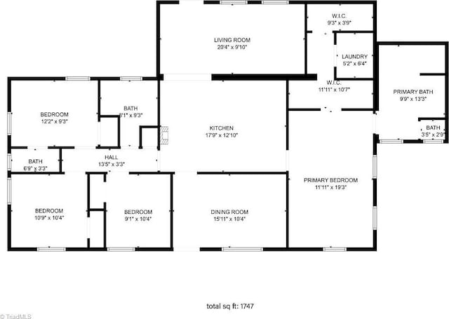 795 Morris Rd, Winston-Salem, NC 27101 - room layout
