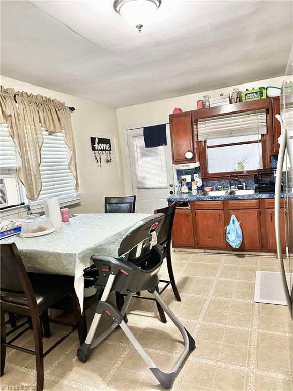 view of dining room