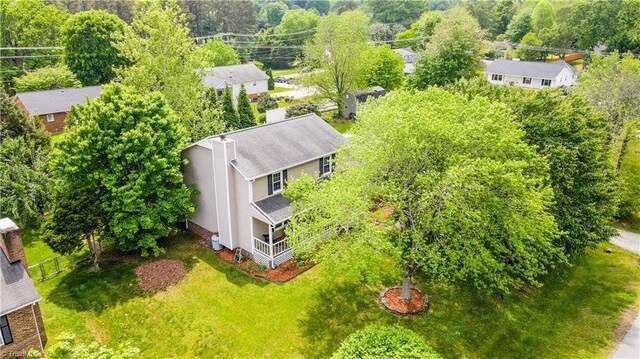 aerial view
