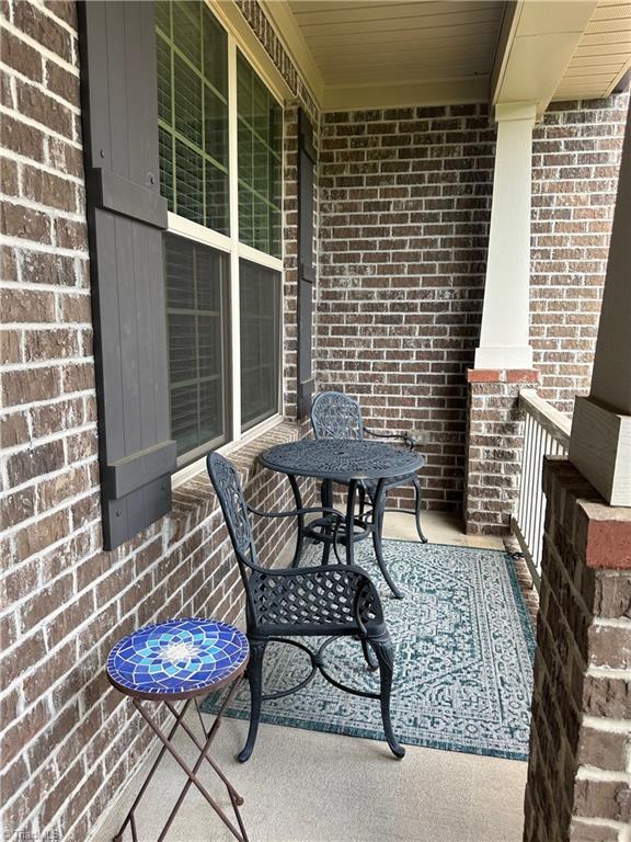 107 Saddlebrook Dr, Advance, NC 27006 - view of porch