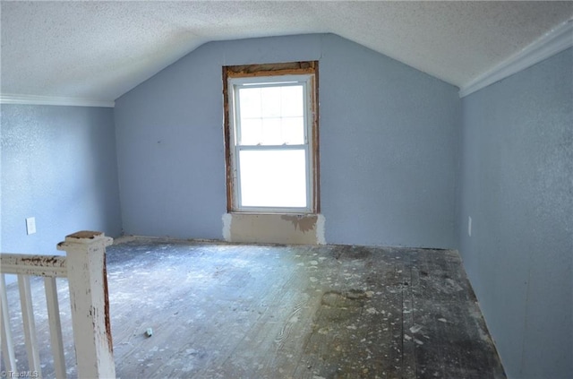 2706 W English Rd, High Point, NC 27262 - bonus room featuring lofted ceiling and a textured ceiling