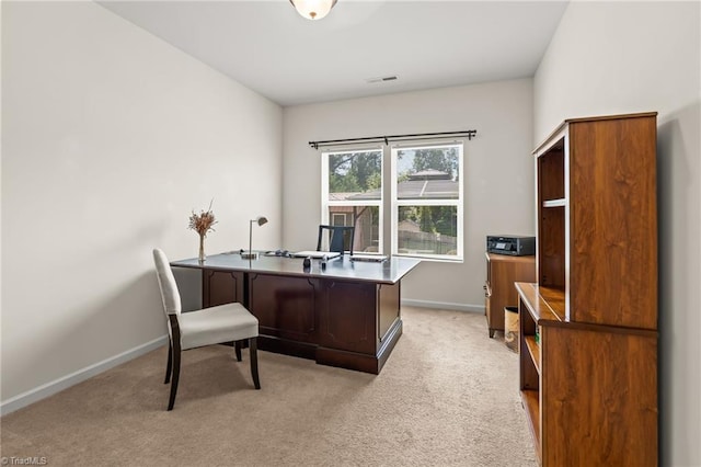 1720 Ridge Bluff Cir, Rural Hall, NC 27045 - office featuring light colored carpet and baseboards