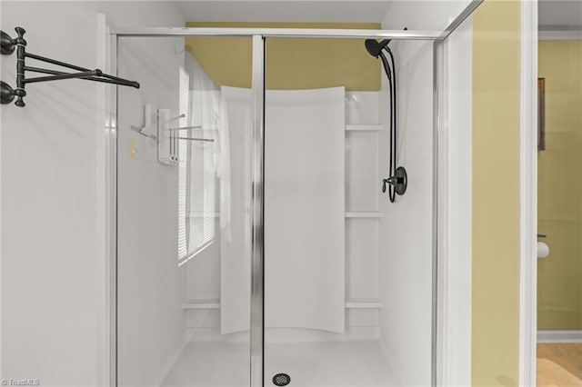 1720 Ridge Bluff Cir, Rural Hall, NC 27045 - bathroom featuring a stall shower