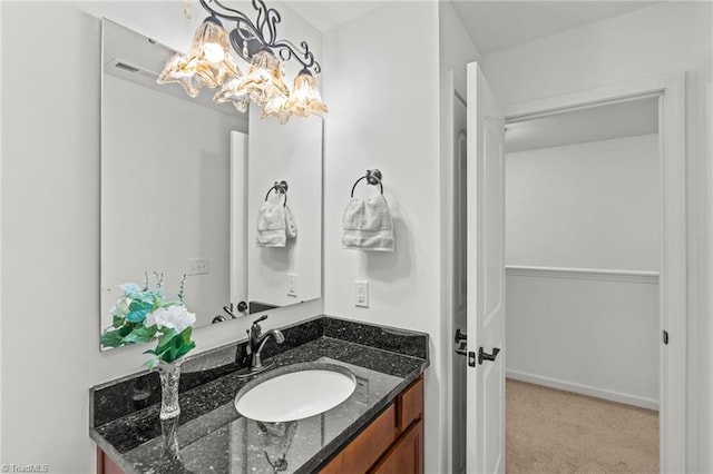 1720 Ridge Bluff Cir, Rural Hall, NC 27045 - bathroom with vanity