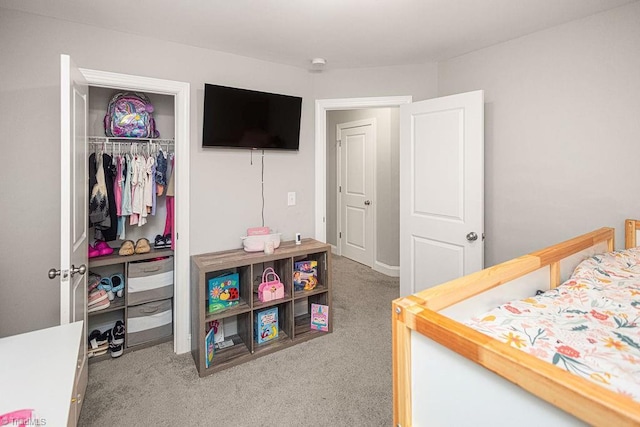 815 Martin Luther King Jr Ave, Salisbury, NC 28144 - bedroom with carpet floors and a closet