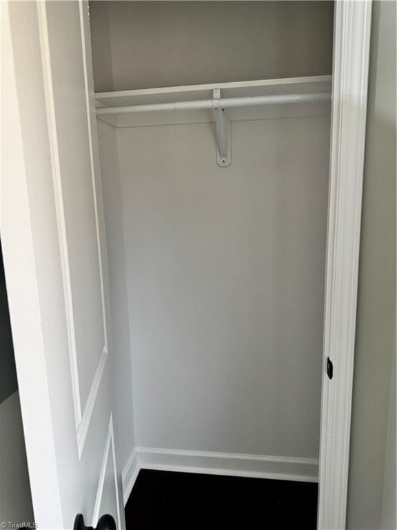 view of closet