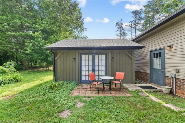 5170 Tabernacle School Rd, Asheboro, NC 27205 - view of outdoor structure with french doors