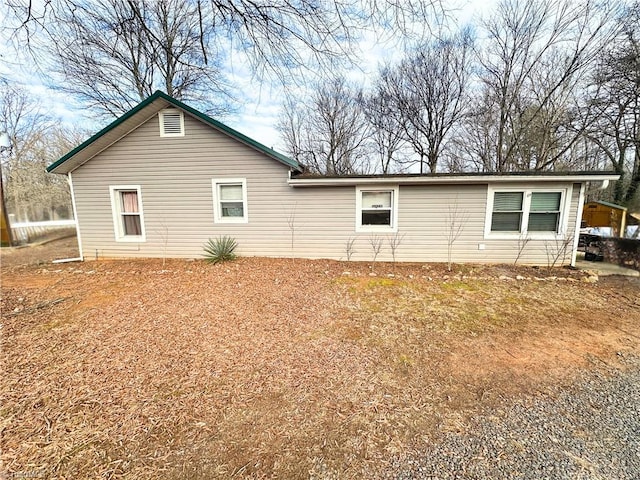 view of side of home