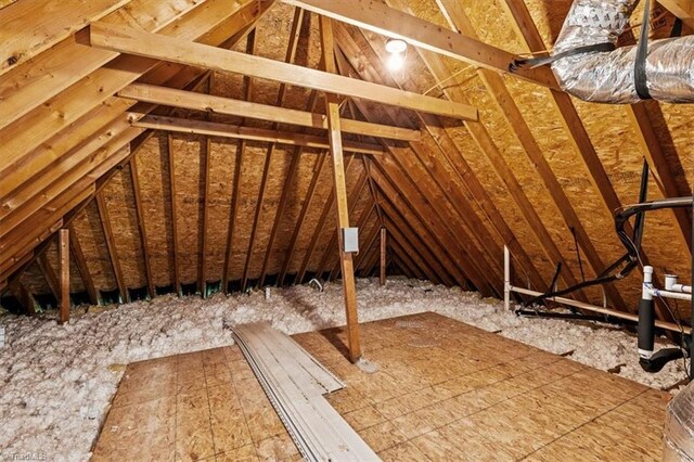 7103 Ludgate Rd, Gibsonville, NC 27249 - view of attic